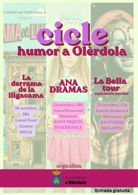 Cicle "Humor a Olèrdola"