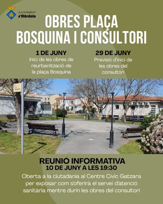 Reunió informativa consultori Sant Pere Molanta