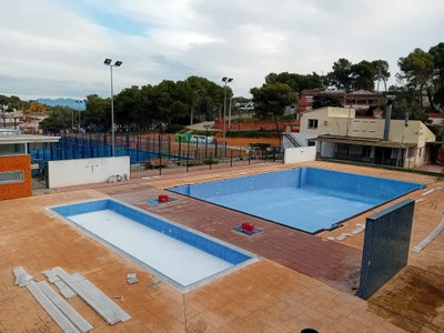 Avancen a bon ritme les obres de la zona esportiva de Daltmar