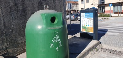 Canvi d’ubicació dels contenidors de vidre