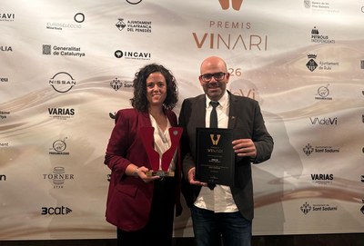 El celler olerdolenc Amat&Montané guanya el premi Vinari Gran Or al millor vi blanc brisat de Catalunya amb el seu Igiga xarel·lo