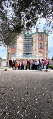 El Club de Lectura d’Olèrdola visita la maternitat d’Elna