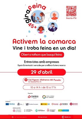 El Girafeina 45+ arriba a l'Alt Penedès el 29 d'abril