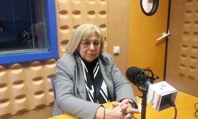 Fina Mascaró, portaveu del grup municipal d'ERC i regidora d'hisenda, educació, recursos humans i serveis generals, igualtat, comunicació, promoció econòmica i atenció ciutadana.