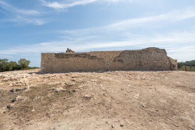 Finalitzen les obres de restauració del castell d'Olèrdola