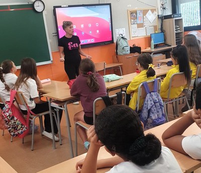 Les escoles d’Olèrdola gaudeixen per 4t curs del programa EvaLudens