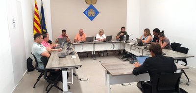 Ple de l’Ajuntament d’Olèrdola dimarts 5 d’agost