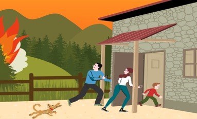 Què hem de fer davant d’un incendi forestal?