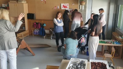 Receptivitat de les famílies en la jornada de portes obertes de l’Escola Bressol El Pàmpol