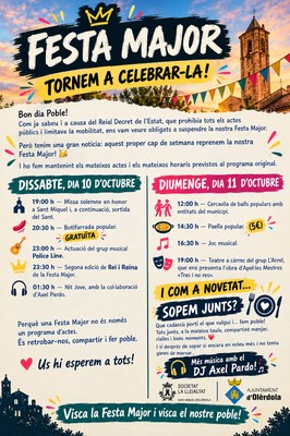 Sant Miquel reprèn la seva Festa Major aquest cap de setmana