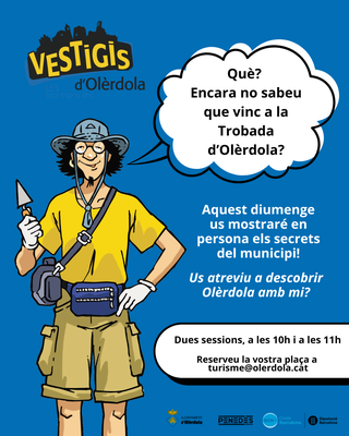 Segueix amb l’Estanis una ruta del joc Vestigis durant la Trobada